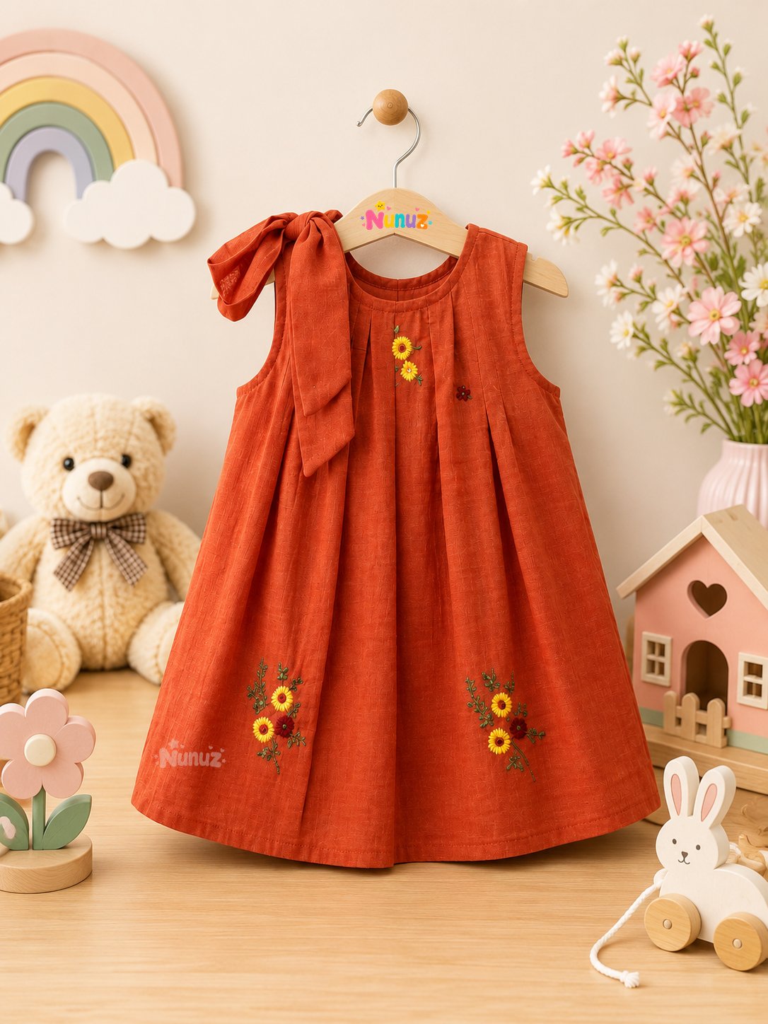 Royal Mal Chanderi Festive Party Frock